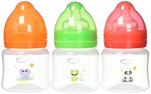 Baby Neck Feeding Bottle with Silicone
