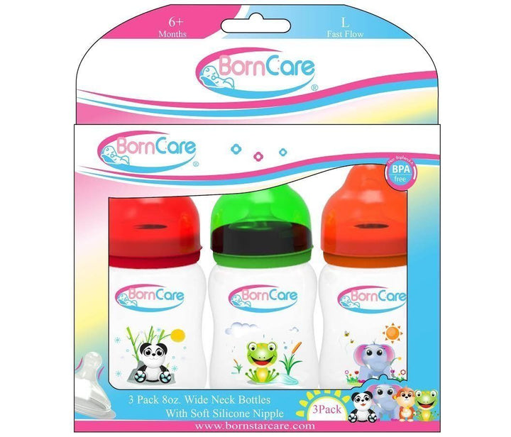 BornCare Feeding Bottle with Silicone