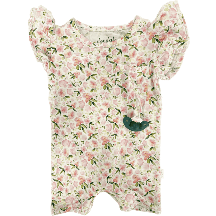 Baby Romper Ruffle Sleeves with Shorts