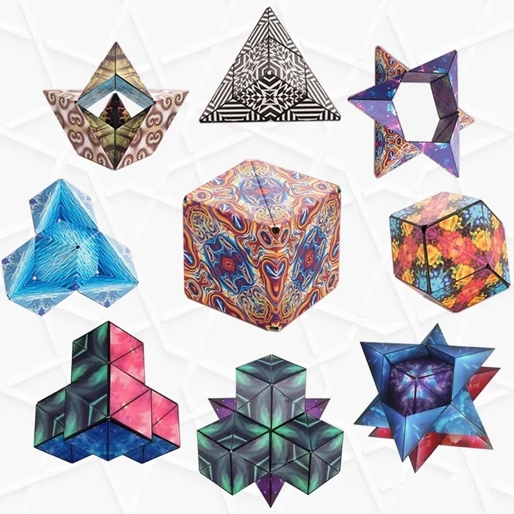 3D Changeable Magnetic Magic Cube Toy