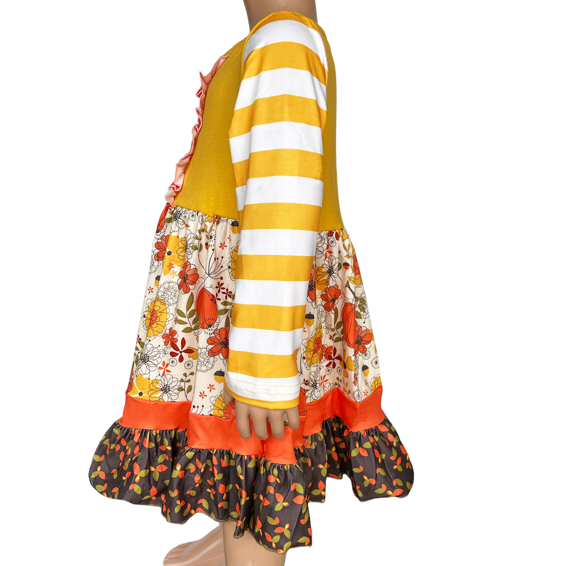 Toddler Girls Knit Fall Long Sleeve Dress