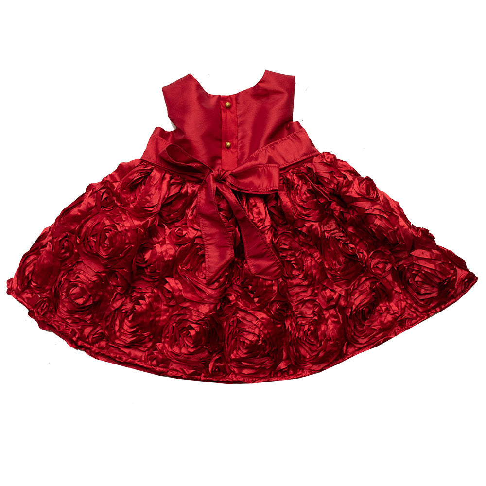 Exclusive Haute Baby Holiday Red Dress