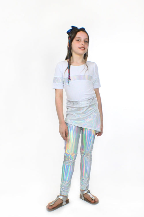 Stella, bamboo jersey sequin Top