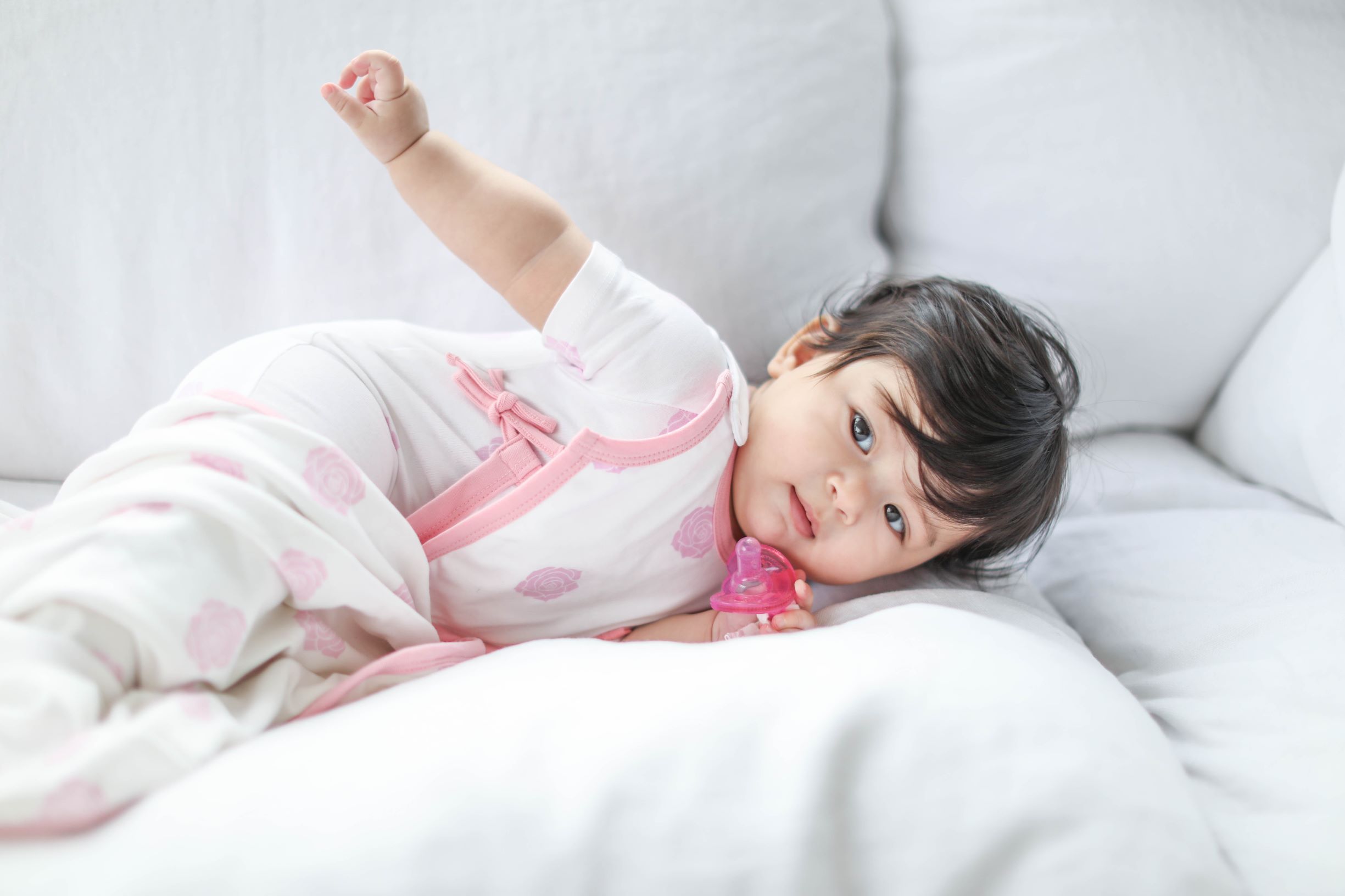 Smart Short Sleeve Kimono Pink Rose Romper