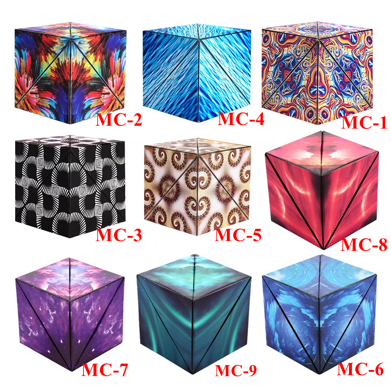 3D Changeable Magnetic Magic Cube Toy