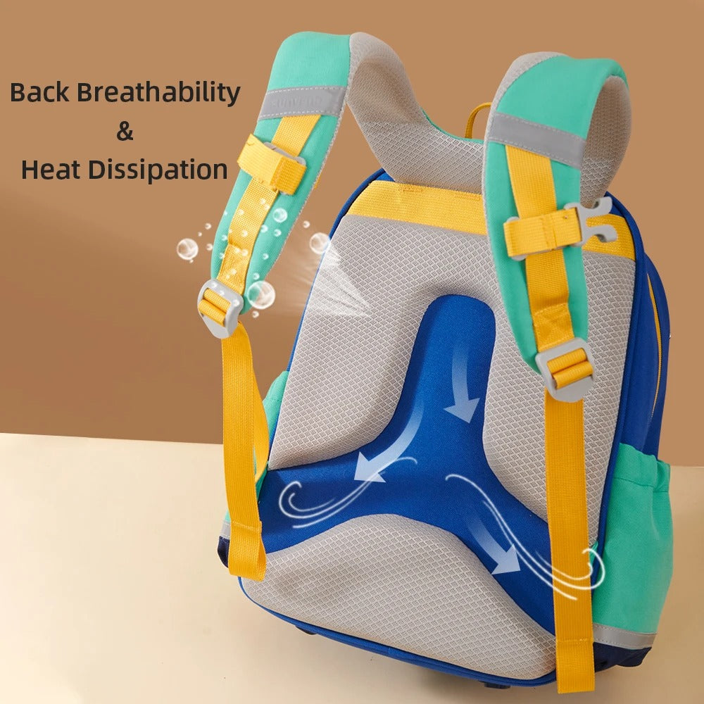 Adventure Cat and Lion Preschoolers School Backpacks