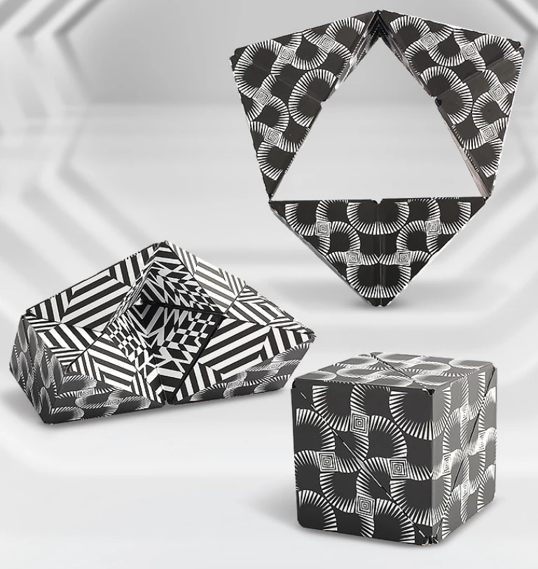 3D Changeable Magnetic Magic Cube Toy