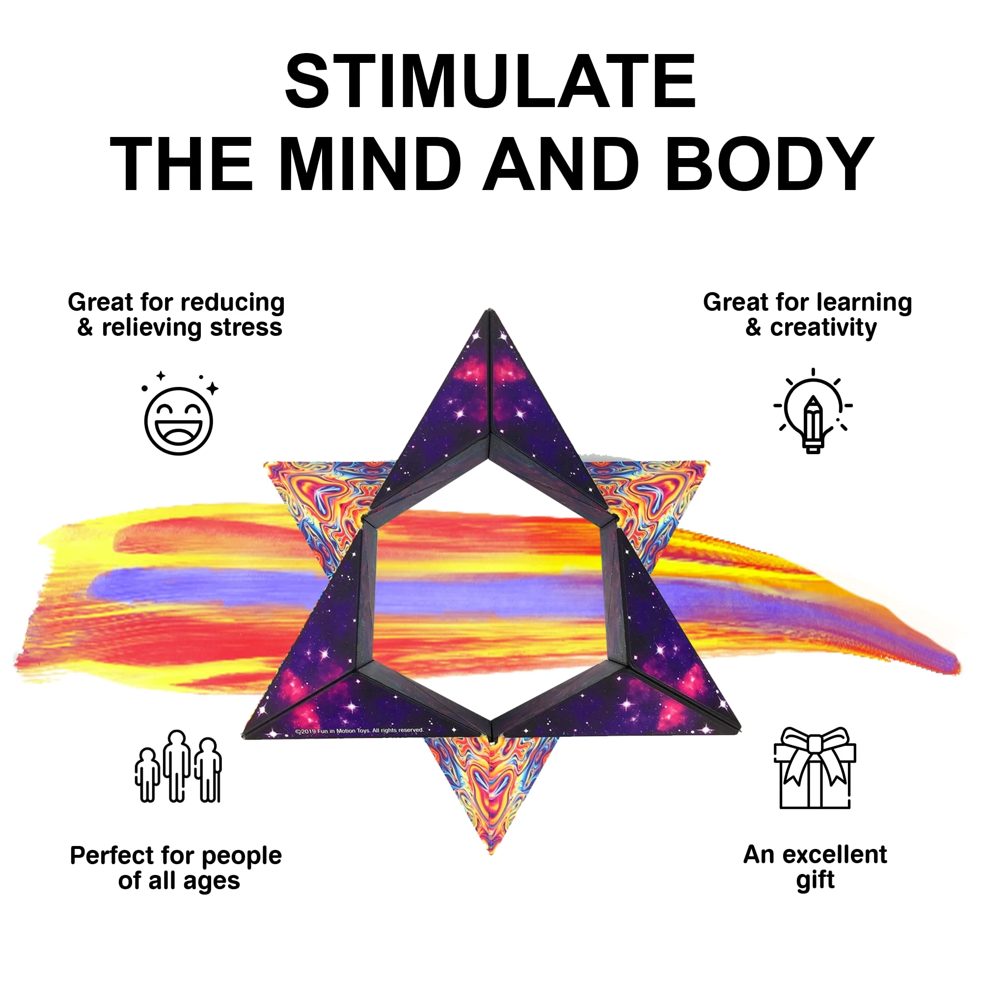 3D Changeable Magnetic Magic Cube Toy