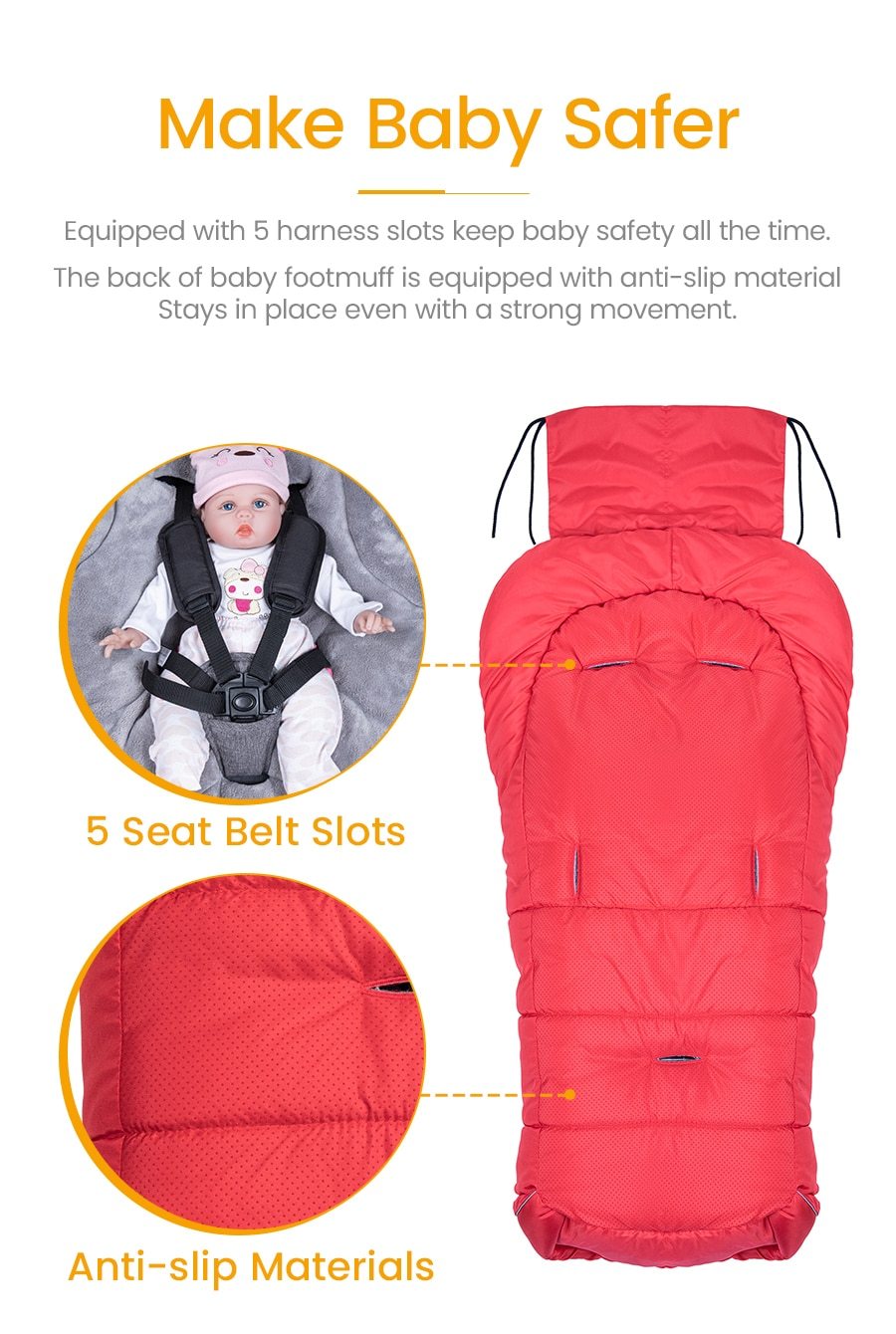 Universal Baby Stroller Sleeping Bags
