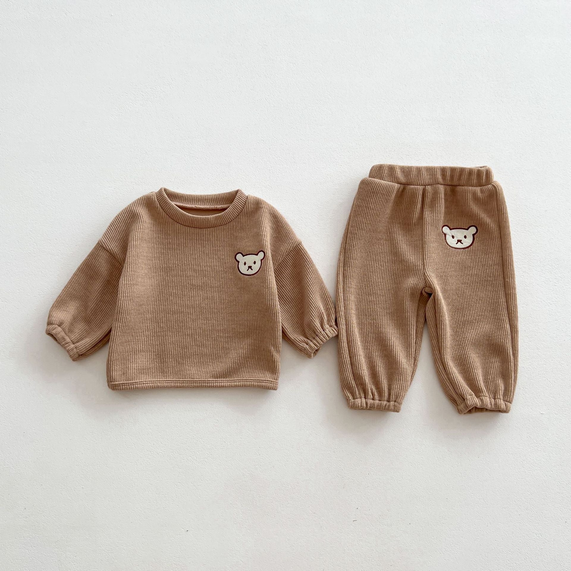 Infant Baby Long-sleeved Combo Pants