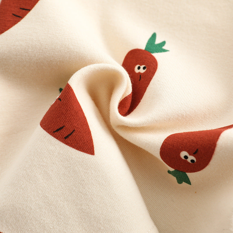 Baby Print Pattern Tops Clothes