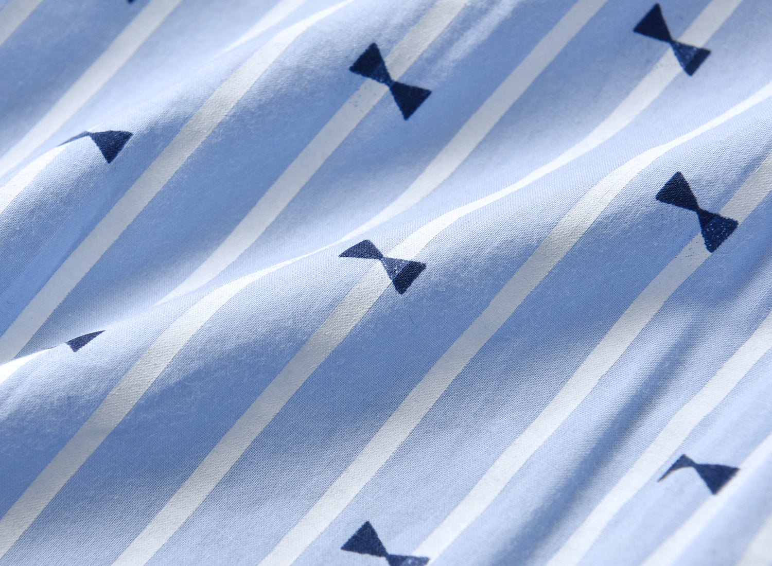 Baby Boy Bow-Tie Print Top Clothing