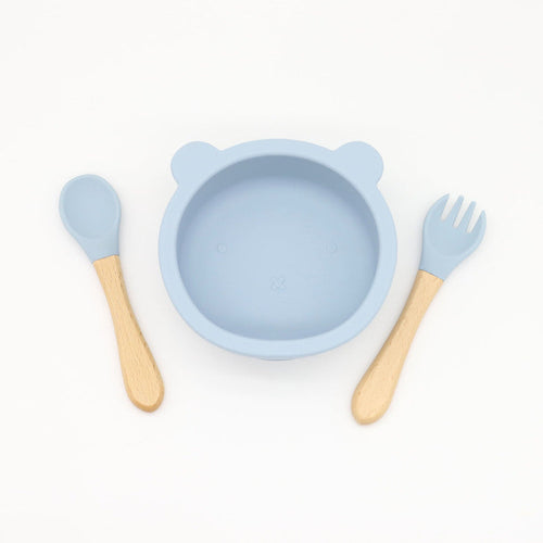 Baby Food Training Silicone Bowl