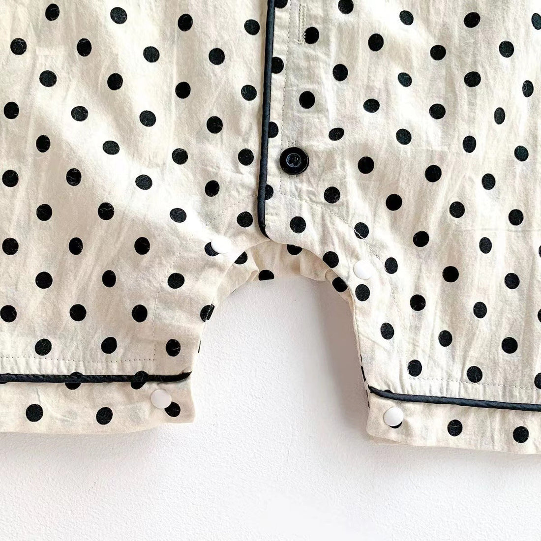 Baby Boy Breasted Design Short Rompers
