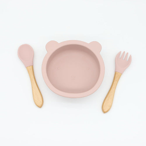Baby Food Training Silicone Bowl