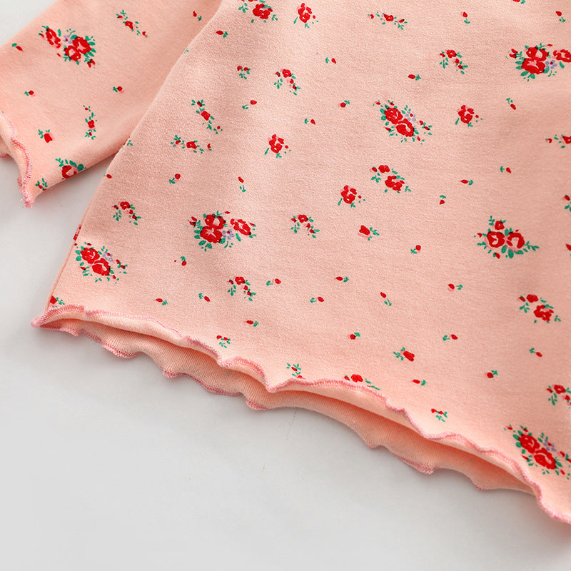 Baby Print Pattern Tops Clothes