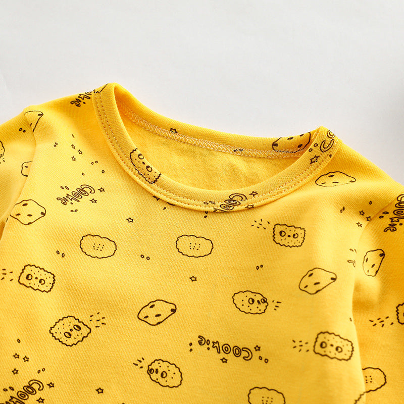 Baby Print Pattern Tops Clothes