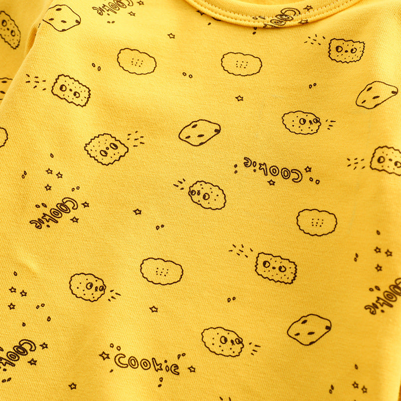 Baby Print Pattern Tops Clothes