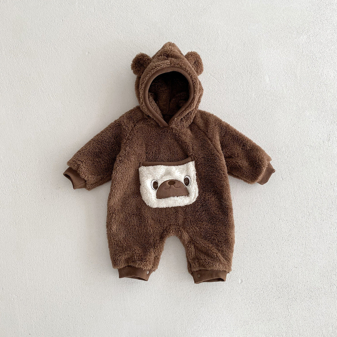 Baby Cartoon Pattern Pocketed Rompers