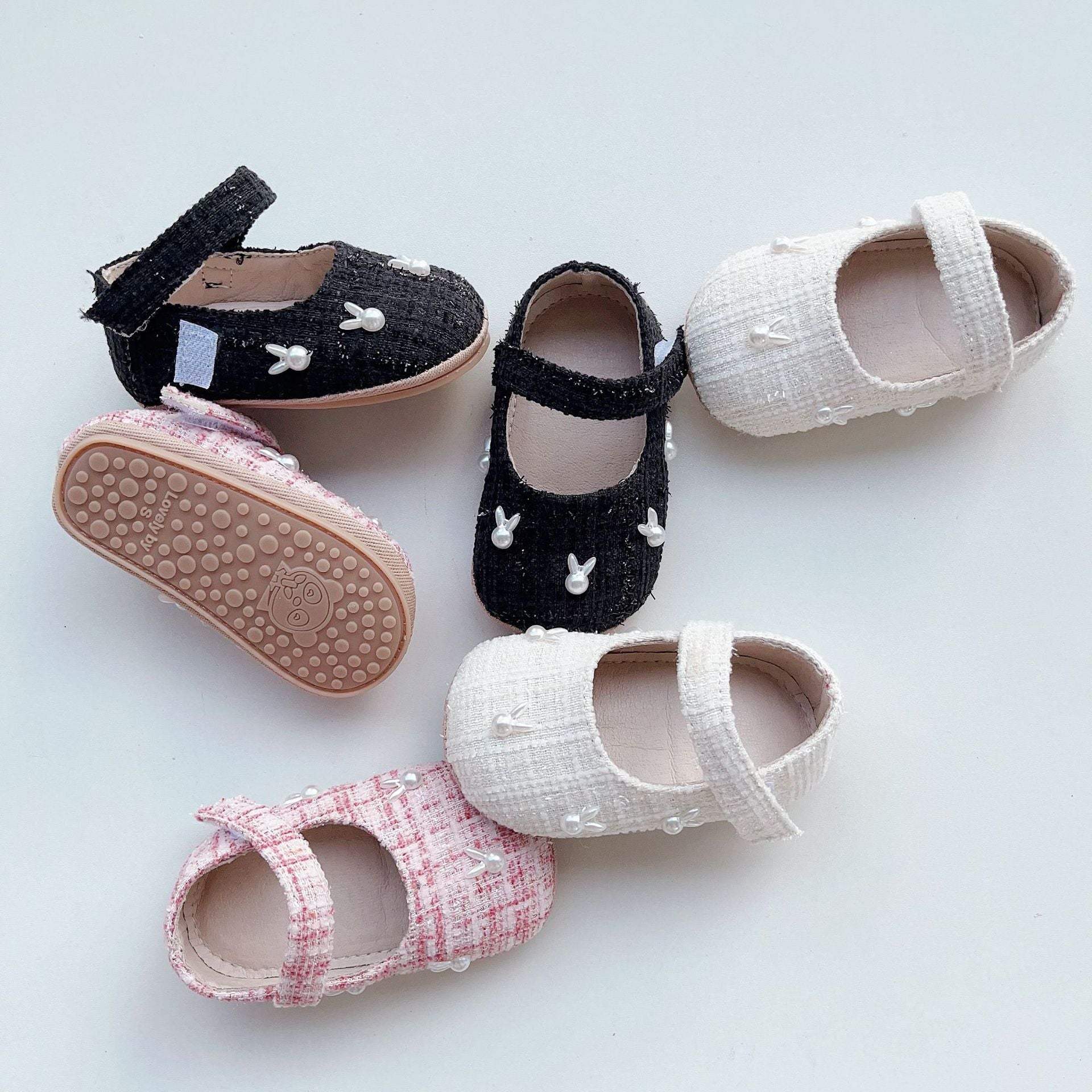 Spring Baby Girl Anti-Slip Walking Shoes
