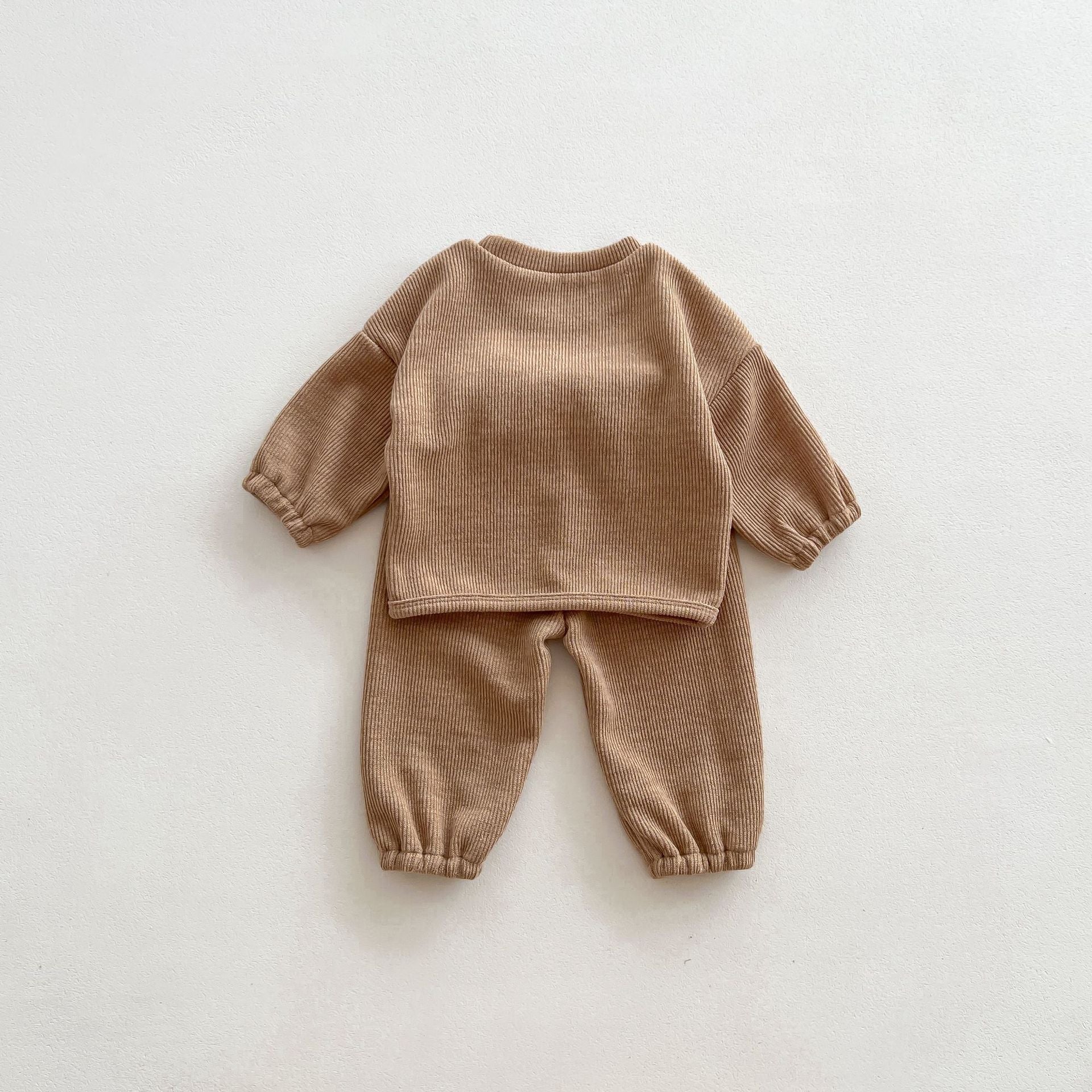 Infant Baby Long-sleeved Combo Pants