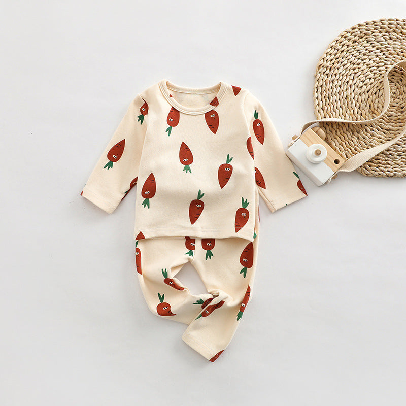 Baby Print Pattern Tops Clothes