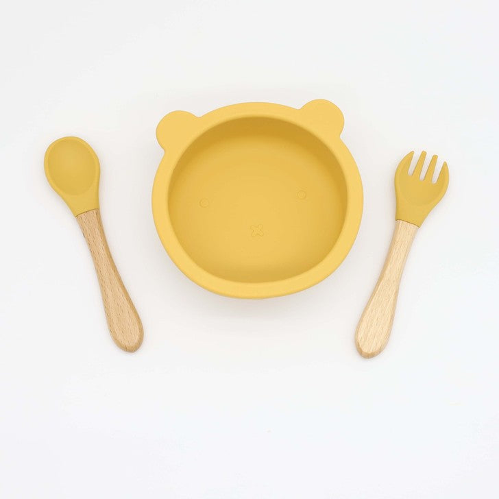 Baby Food Training Silicone Bowl