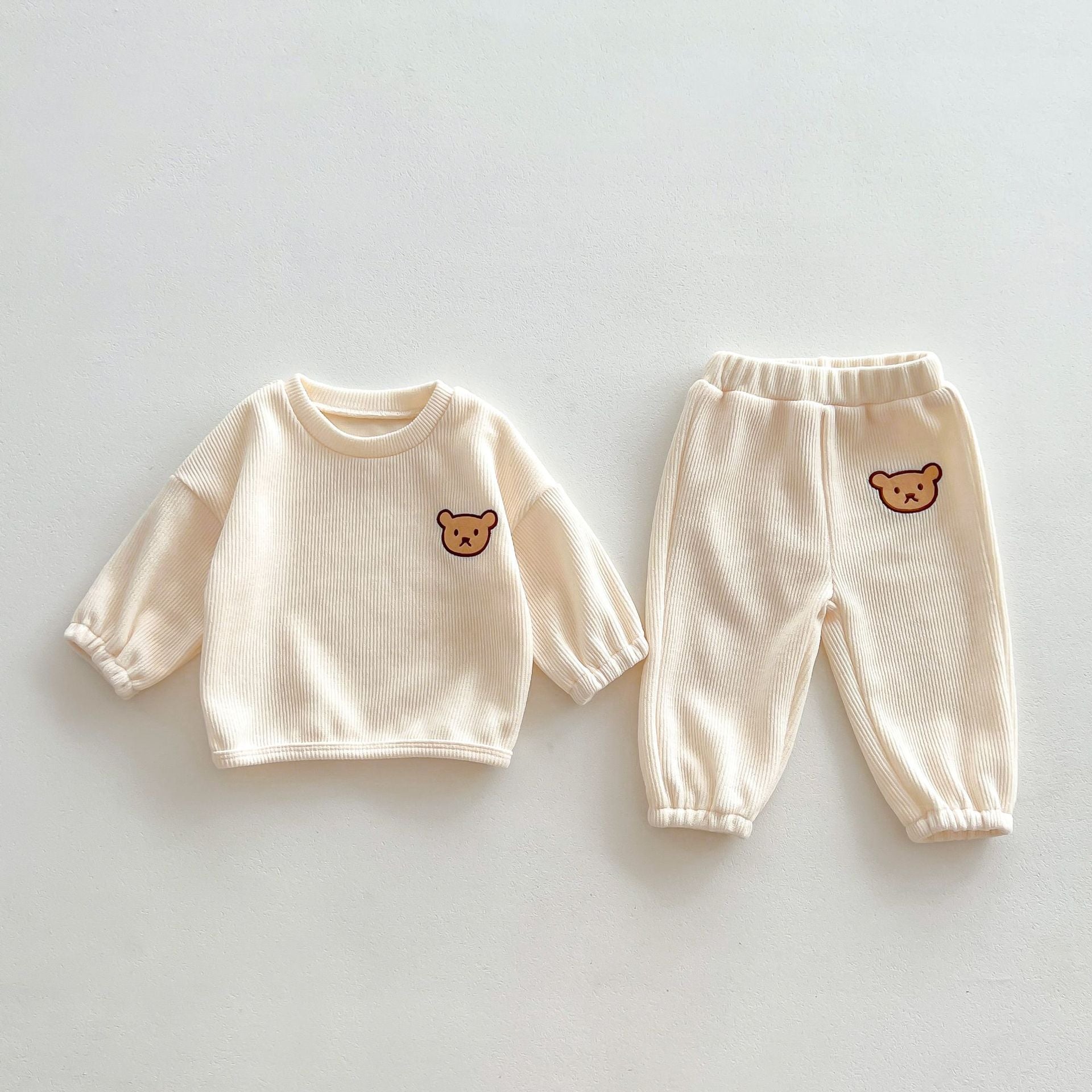 Infant Baby Long-sleeved Combo Pants
