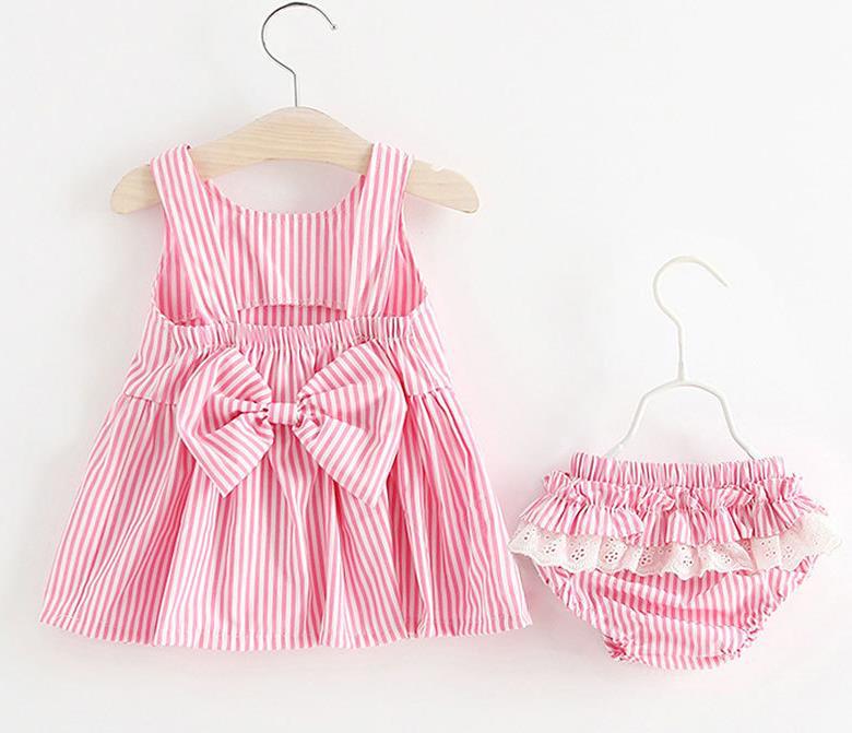 Baby Girl Striped Pattern Dress