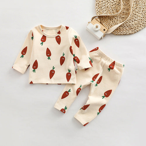 Baby Print Pattern Tops Clothes