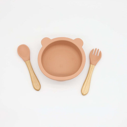 Baby Food Training Silicone Bowl