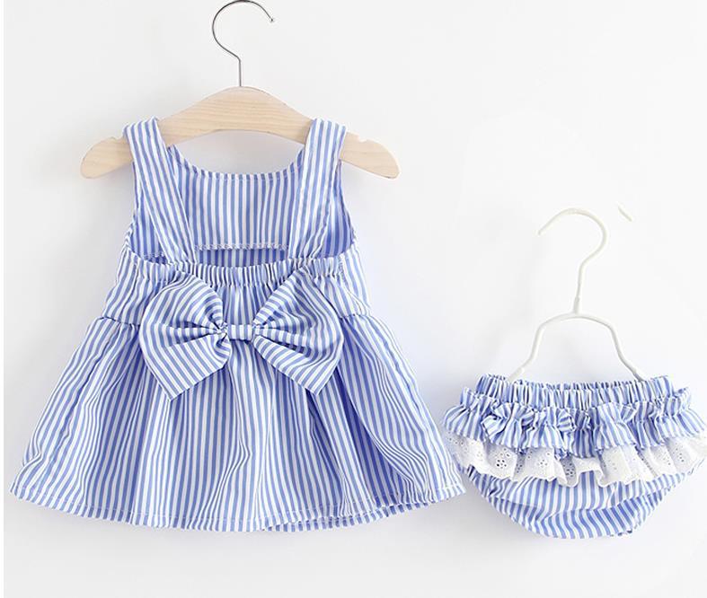 Baby Girl Striped Pattern Dress