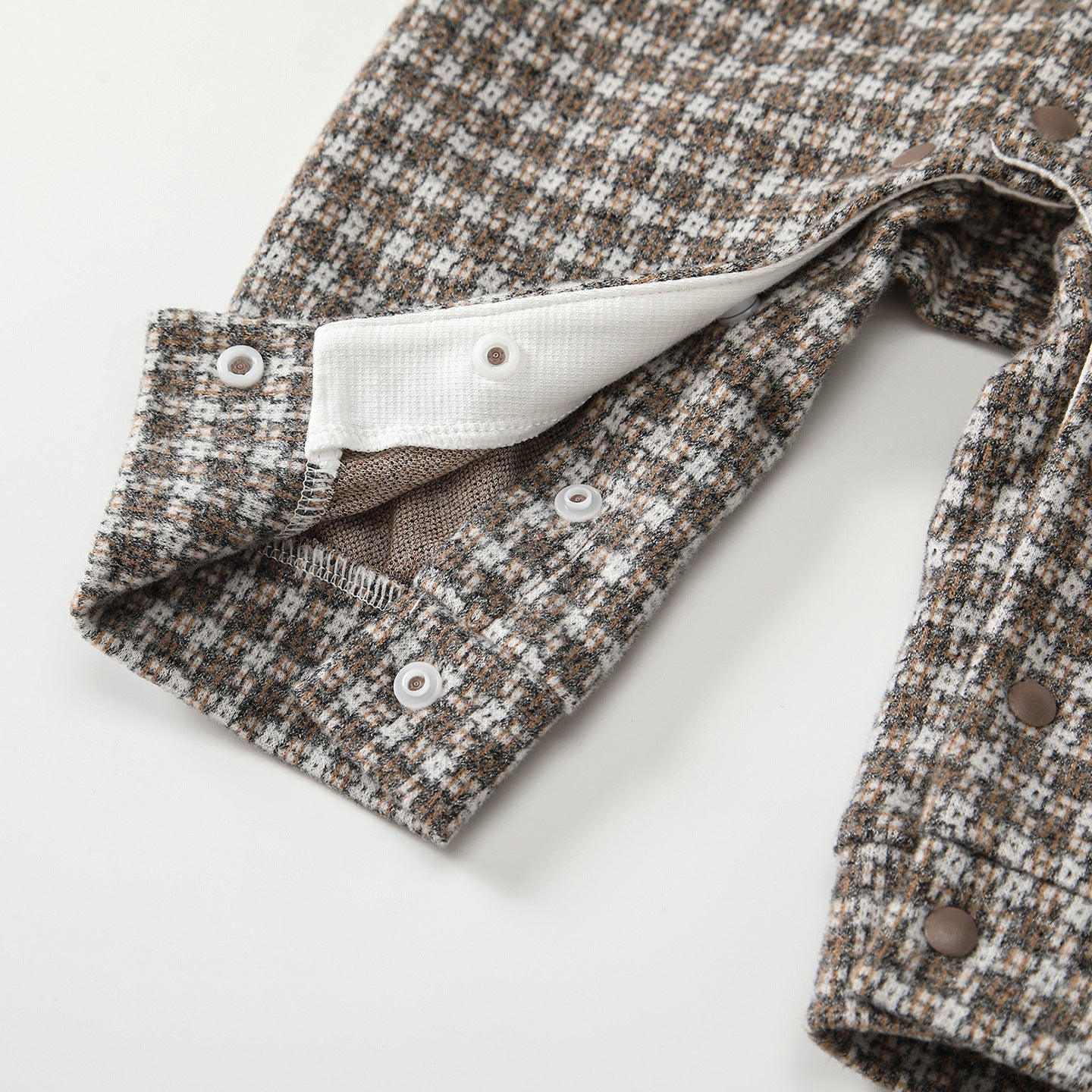 Autumn Patchwork Plaid Rompers