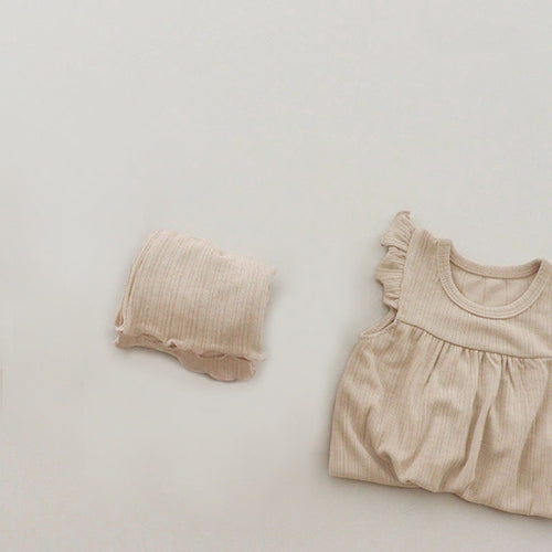 Baby Girl Sleeveless Top Combo Clothes