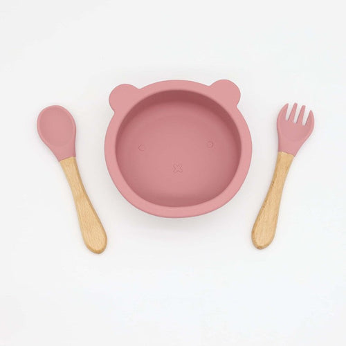 Baby Food Training Silicone Bowl