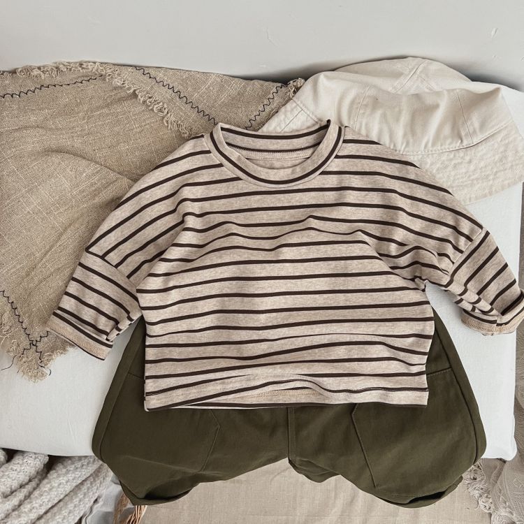 Baby Boys And Girls Striped Pattern Clothing