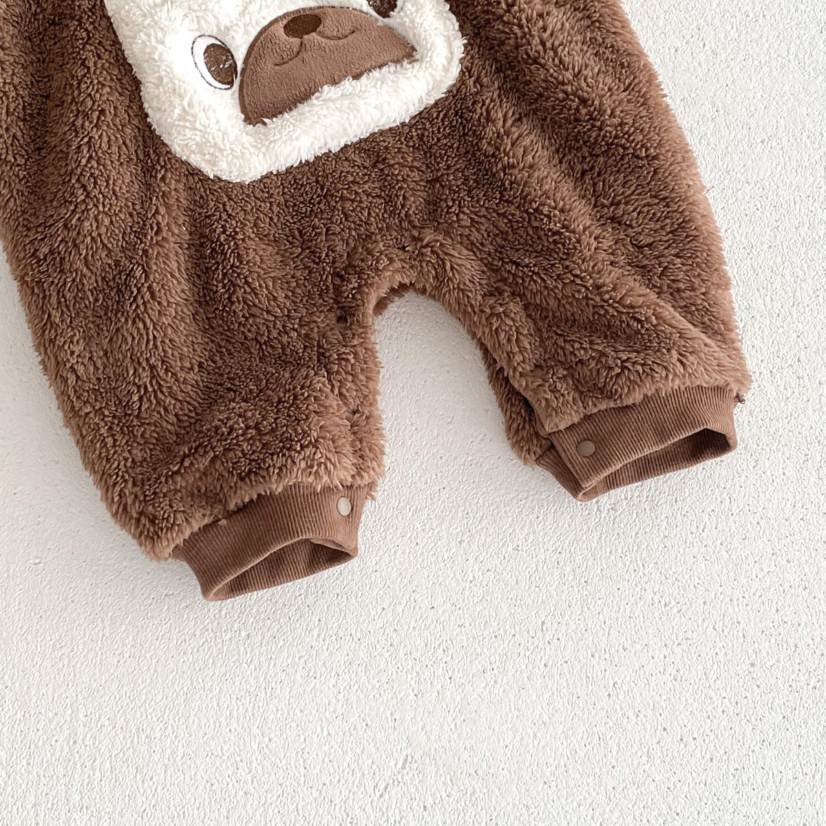 Baby Cartoon Pattern Pocketed Rompers