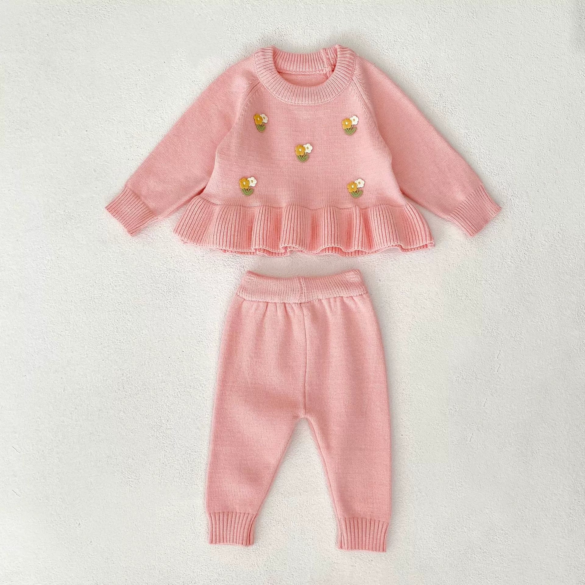 Baby Girls Long Sleeves Knitted Top Clothes