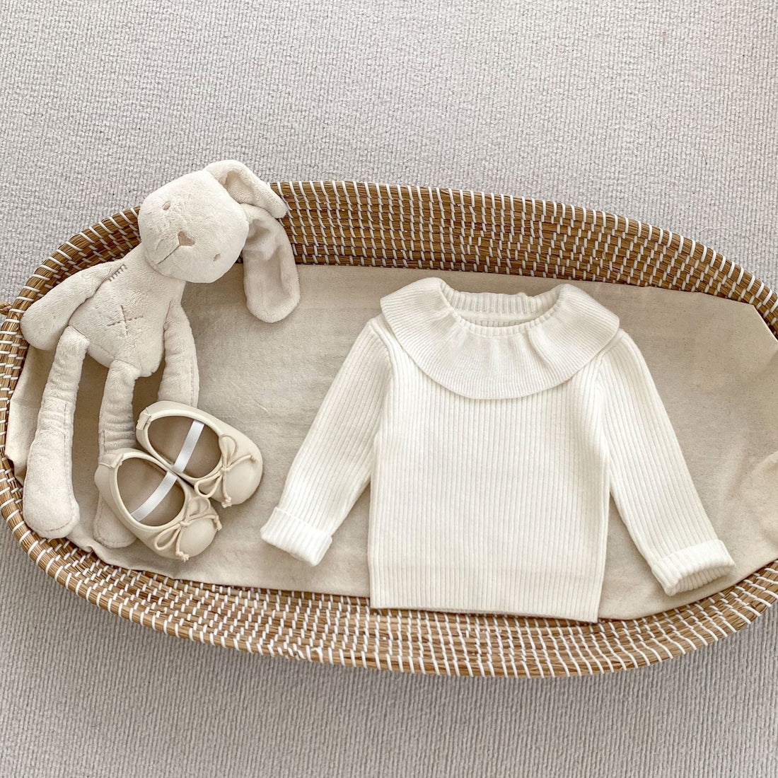 Baby Girls Long Sleeves Simple Top Clothes