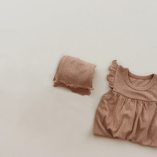 Baby Girl Sleeveless Top Combo Clothes