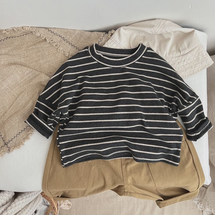 Baby Boys And Girls Striped Pattern Clothing