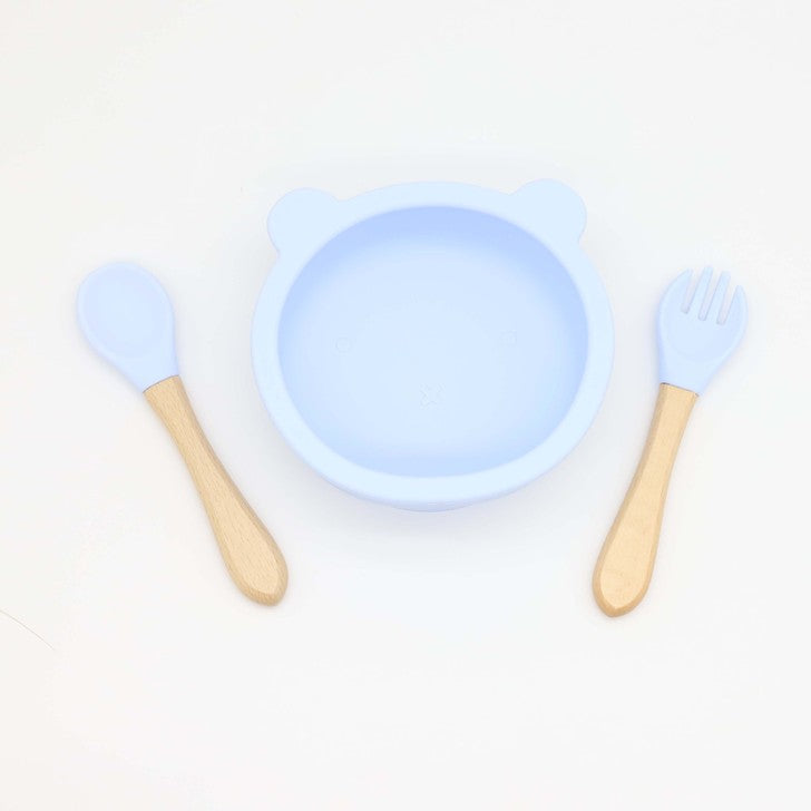 Baby Food Training Silicone Bowl