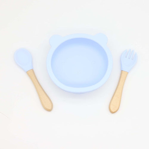 Baby Food Training Silicone Bowl