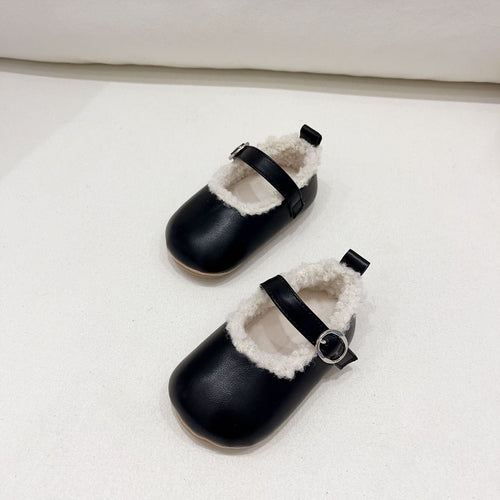 Infant Baby Girl Solid Color Shoes