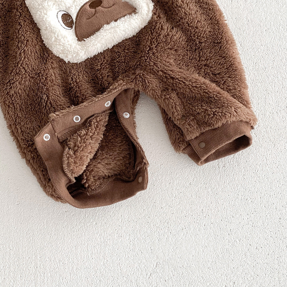 Baby Cartoon Pattern Pocketed Rompers