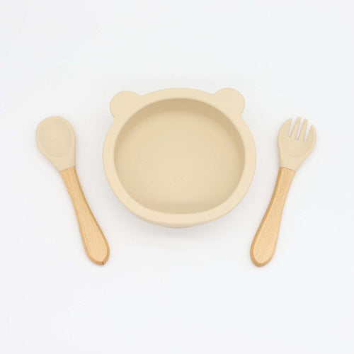 Baby Food Training Silicone Bowl