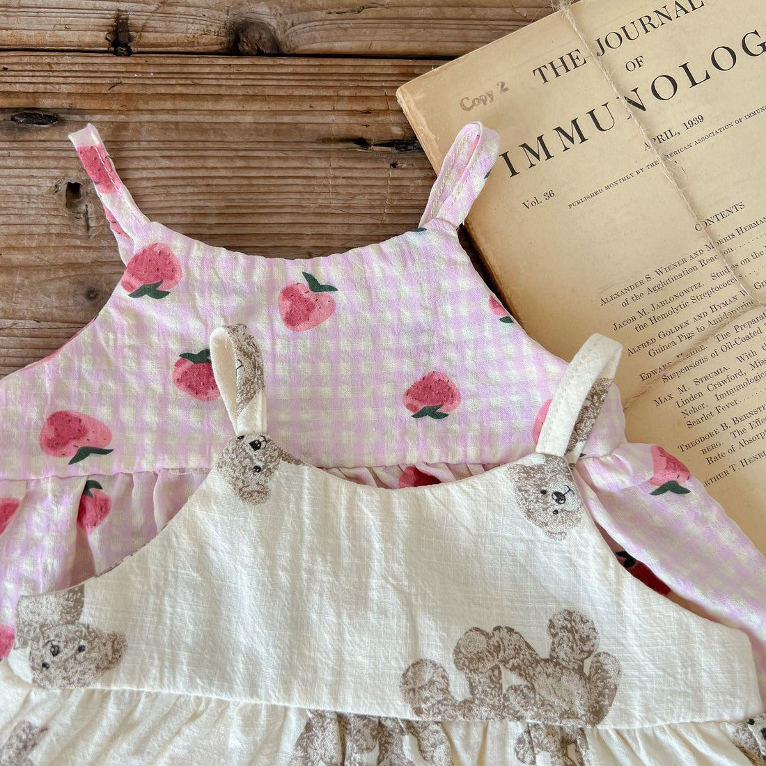 Baby Animal Print Sling Tops Clothing