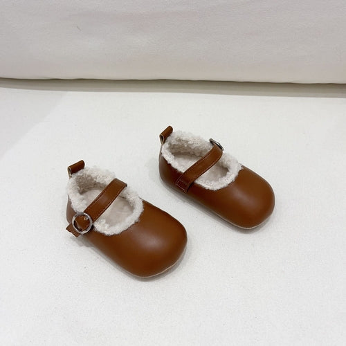 Infant Baby Girl Solid Color Shoes