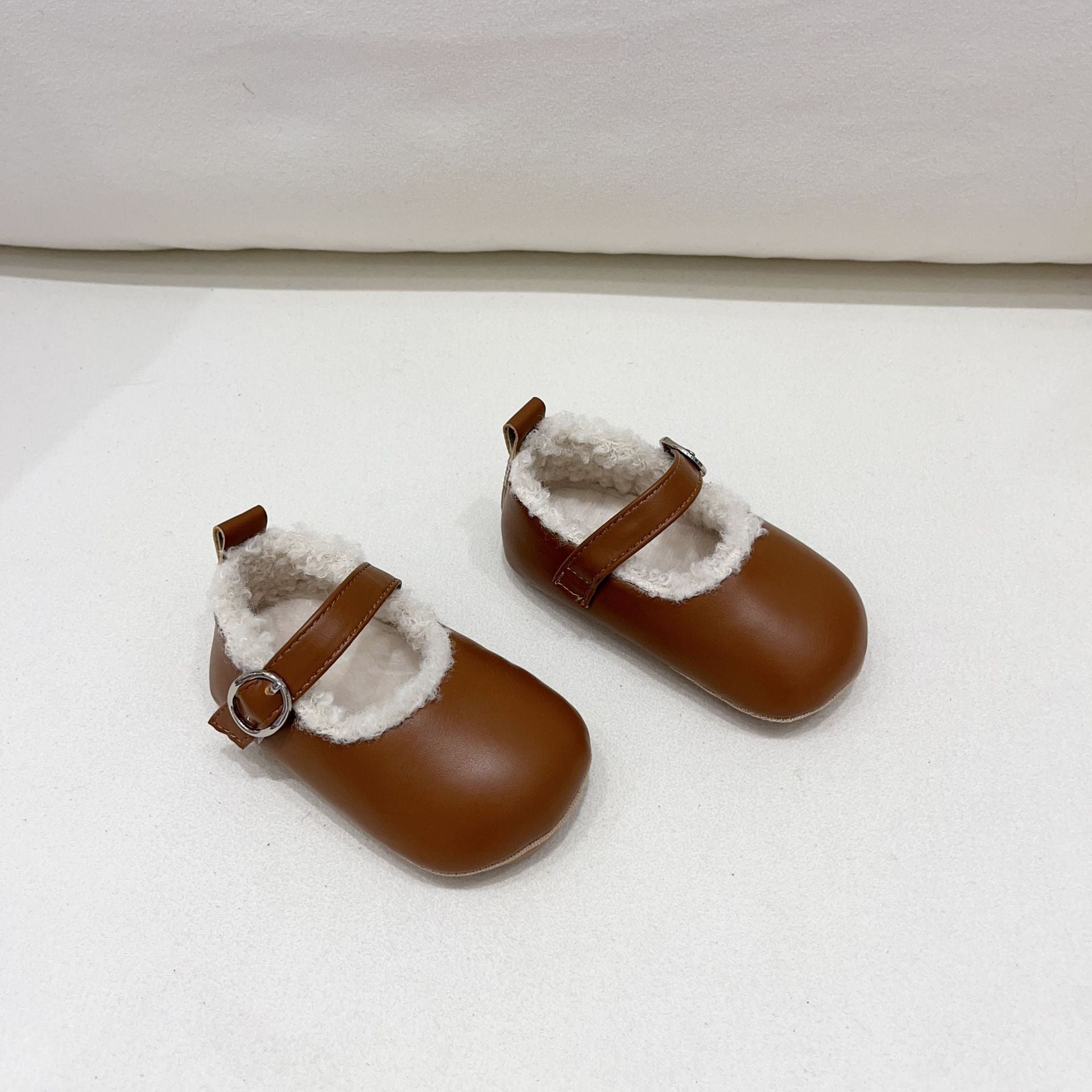 Infant Baby Girl Solid Color Shoes