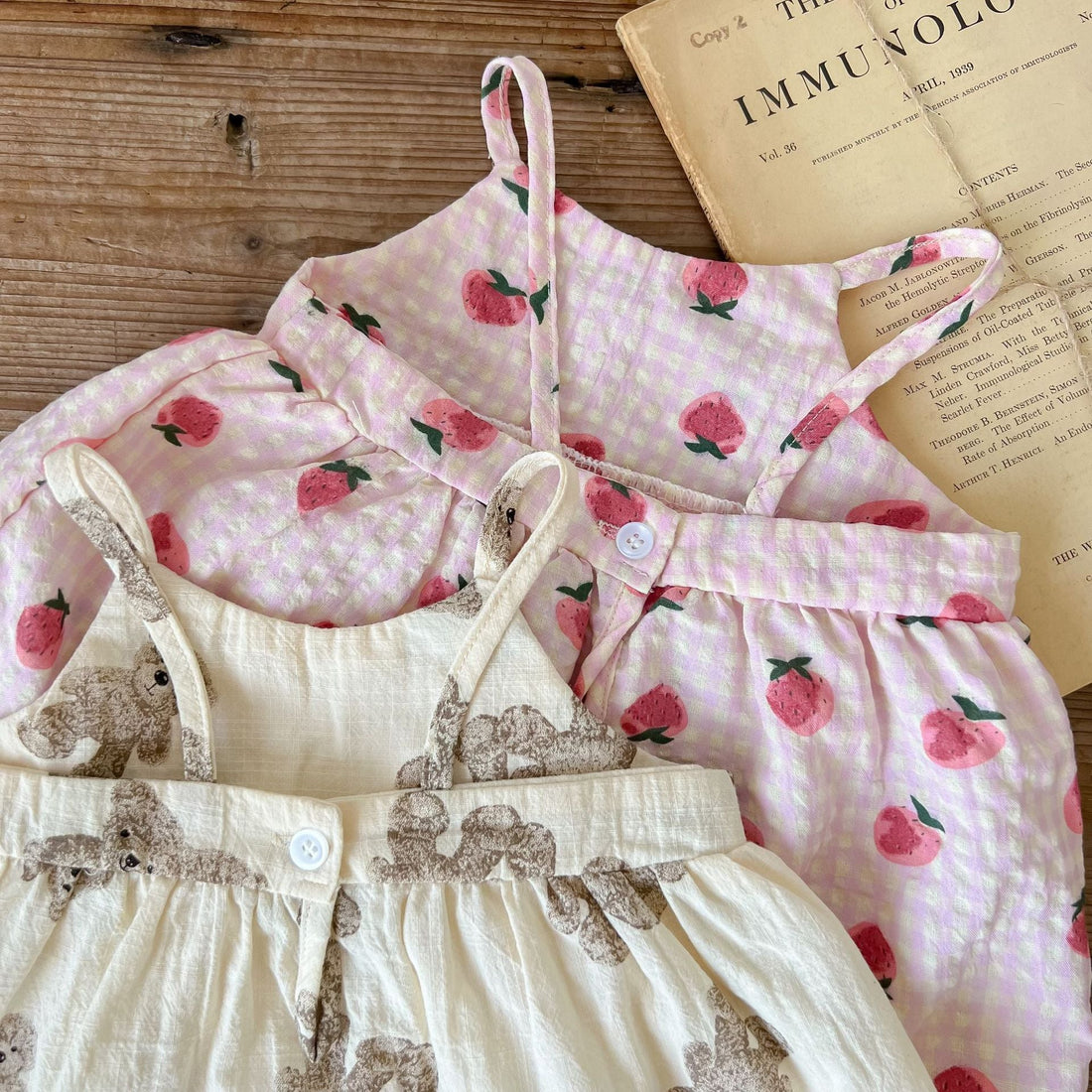 Baby Animal Print Sling Tops Clothing